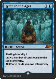 Hymne des ges - Alchemy: Exclusive Cards