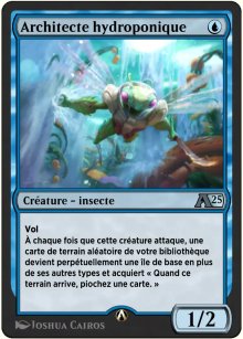 Architecte hydroponique - Alchemy: Exclusive Cards