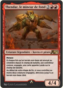 Thendar, le mineur de fond - Alchemy: Exclusive Cards