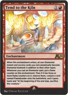Tend to the Kiln - Alchemy: Exclusive Cards