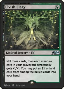 Elvish Elegy - Alchemy: Exclusive Cards