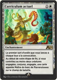 Curriculum actuel - Alchemy: Exclusive Cards