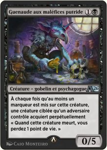 Guenaude aux mal�fices putride - Alchemy: Exclusive Cards