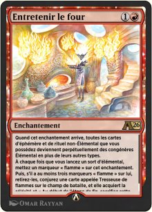 Entretenir le four - Alchemy: Exclusive Cards