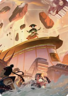 Faonner la terre - Illustration - Avatar: The Last Airbender - Art Series