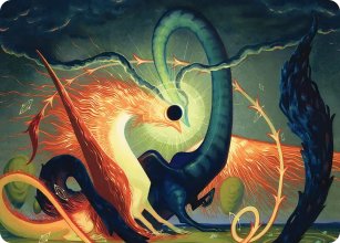 R�union c�leste - Illustration - Lorwyn Eclipsed - Art Series