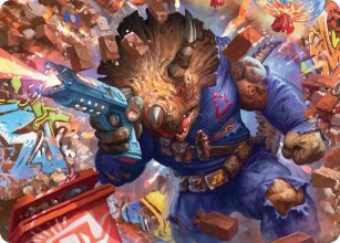 Zog, naufrag� tric�raton - Illustration - Teenage Mutant Ninja Turtle - Art Series