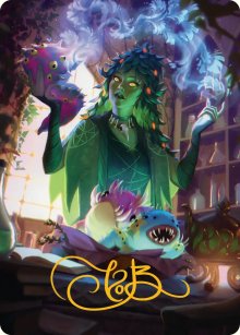 Dina, concocteuse d'essence - Illustration - Secrets of Strixhaven - Art Series