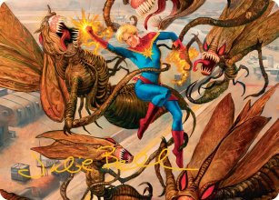 Captain Marvel, Vengeur ultime - Illustration - Marvel Super Heroes - Art Series