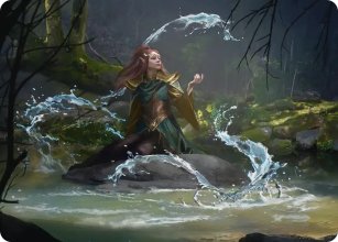 M�ditante de la For�t Noire - Illustration - The Hobbit - Art Series