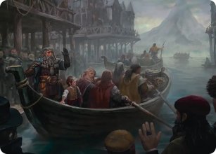 Adieux difficiles - Illustration - The Hobbit - Art Series