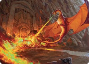 Fureur de Smaug - Illustration - The Hobbit - Art Series