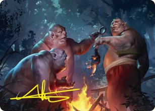 Tom, Hubert et L�on - Illustration - The Hobbit - Art Series