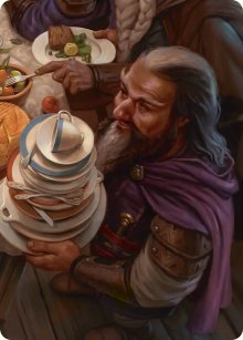 Ori, empileur d'assiettes - Illustration - The Hobbit - Art Series