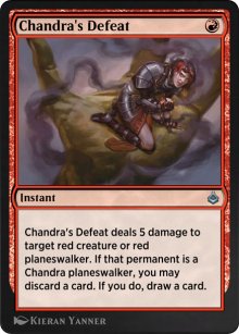 Dfaite de Chandra - Amonkhet Remastered
