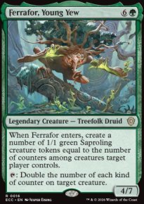 Ferrafor, Young Yew - Lorwyn Eclipsed Commander Decks