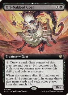 Oft-Nabbed Goat - Lorwyn Eclipsed Commander Decks