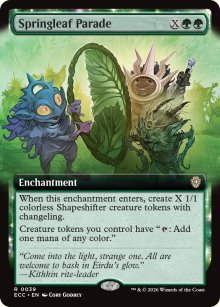 Springleaf Parade - Lorwyn Eclipsed Commander Decks