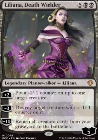 Liliana, Death Wielder - Lorwyn Eclipsed Commander Decks