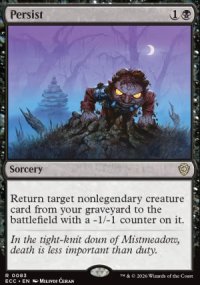 Persist - Lorwyn Eclipsed Commander Decks