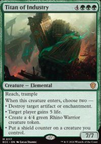Titan of Industry - Lorwyn Eclipsed Commander Decks
