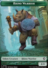 Rhino Warrior - Lorwyn Eclipsed Commander Decks