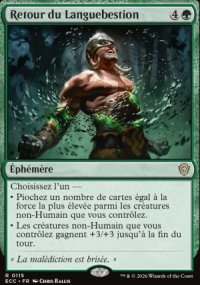 Retour du Languebestion - Lorwyn Eclipsed Commander Decks