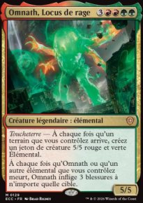 Omnath, Locus de rage - Lorwyn Eclipsed Commander Decks
