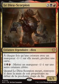 Le Dieu-Scorpion - Lorwyn Eclipsed Commander Decks