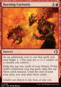Burning Curiosity - Lorwyn Eclipsed