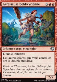 Agresseuse boldwyrienne - Lorwyn Eclipsed