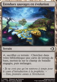 �tendues sauvages en �volution - Lorwyn Eclipsed