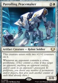 Patrolling Peacemaker - Edge of Eternities Commander Decks