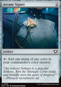 Arcane Signet - Edge of Eternities Commander Decks
