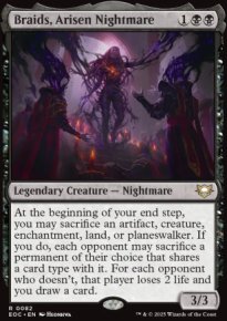 Braids, Arisen Nightmare - Edge of Eternities Commander Decks
