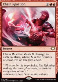 Chain Reaction - Edge of Eternities Commander Decks