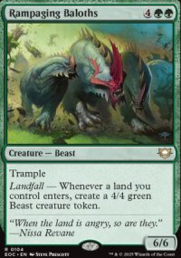 Rampaging Baloths - Edge of Eternities Commander Decks