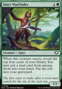 Satyr Wayfinder - Edge of Eternities Commander Decks