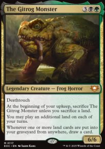 The Gitrog Monster - Edge of Eternities Commander Decks
