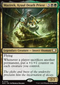 Mazirek, Kraul Death Priest - Edge of Eternities Commander Decks