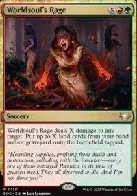 Worldsoul's Rage - Edge of Eternities Commander Decks