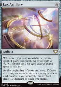 Lux Artillery - Edge of Eternities Commander Decks