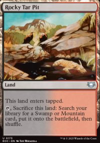 Rocky Tar Pit - Edge of Eternities Commander Decks
