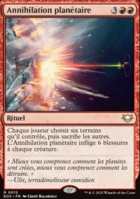 Annihilation plan�taire - Edge of Eternities Commander Decks