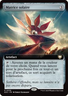 Matrice solaire - Edge of Eternities Commander Decks