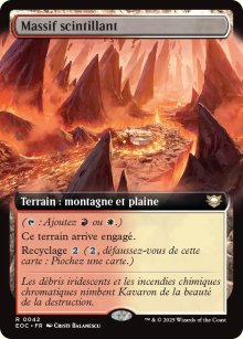 Massif scintillant - Edge of Eternities Commander Decks