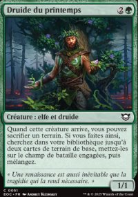 Druide du printemps - Edge of Eternities Commander Decks