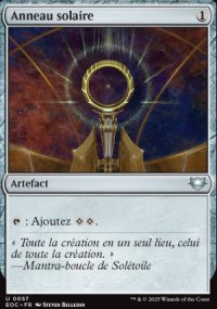 Anneau solaire - Edge of Eternities Commander Decks