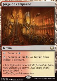 Forge de campagne - Edge of Eternities Commander Decks