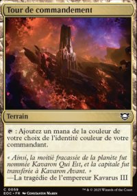 Tour de commandement - Edge of Eternities Commander Decks